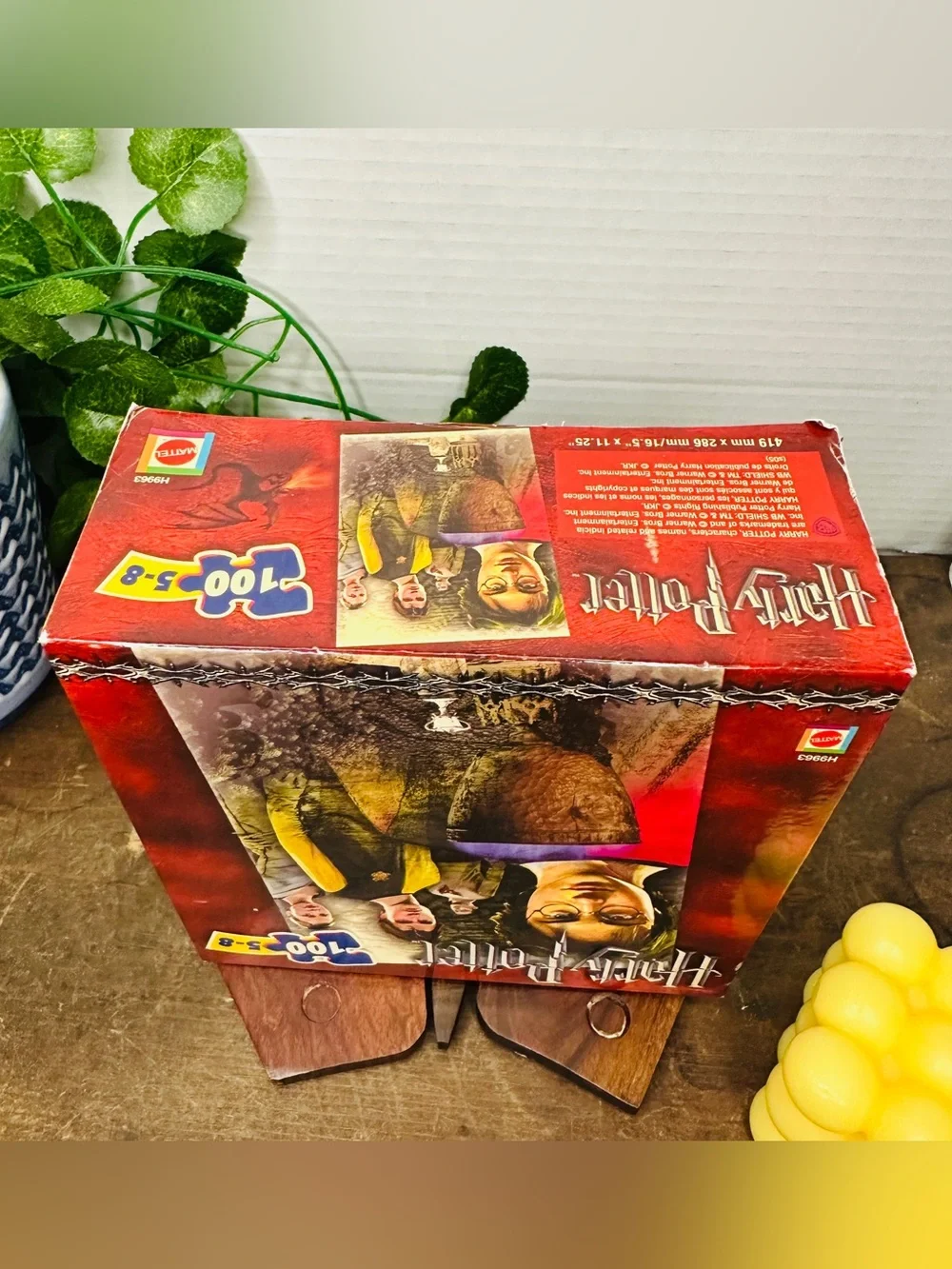 Harry Potter Y2K Goblet of Fire Vintage 2000’s Mattel 100 Piece Jigsaw Puzzle